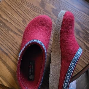 Haflinger wool clogs made in Germany